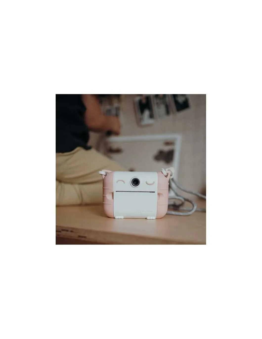 Appareil photo avec imprimante thermique Kidyprint peach - Kidywolf