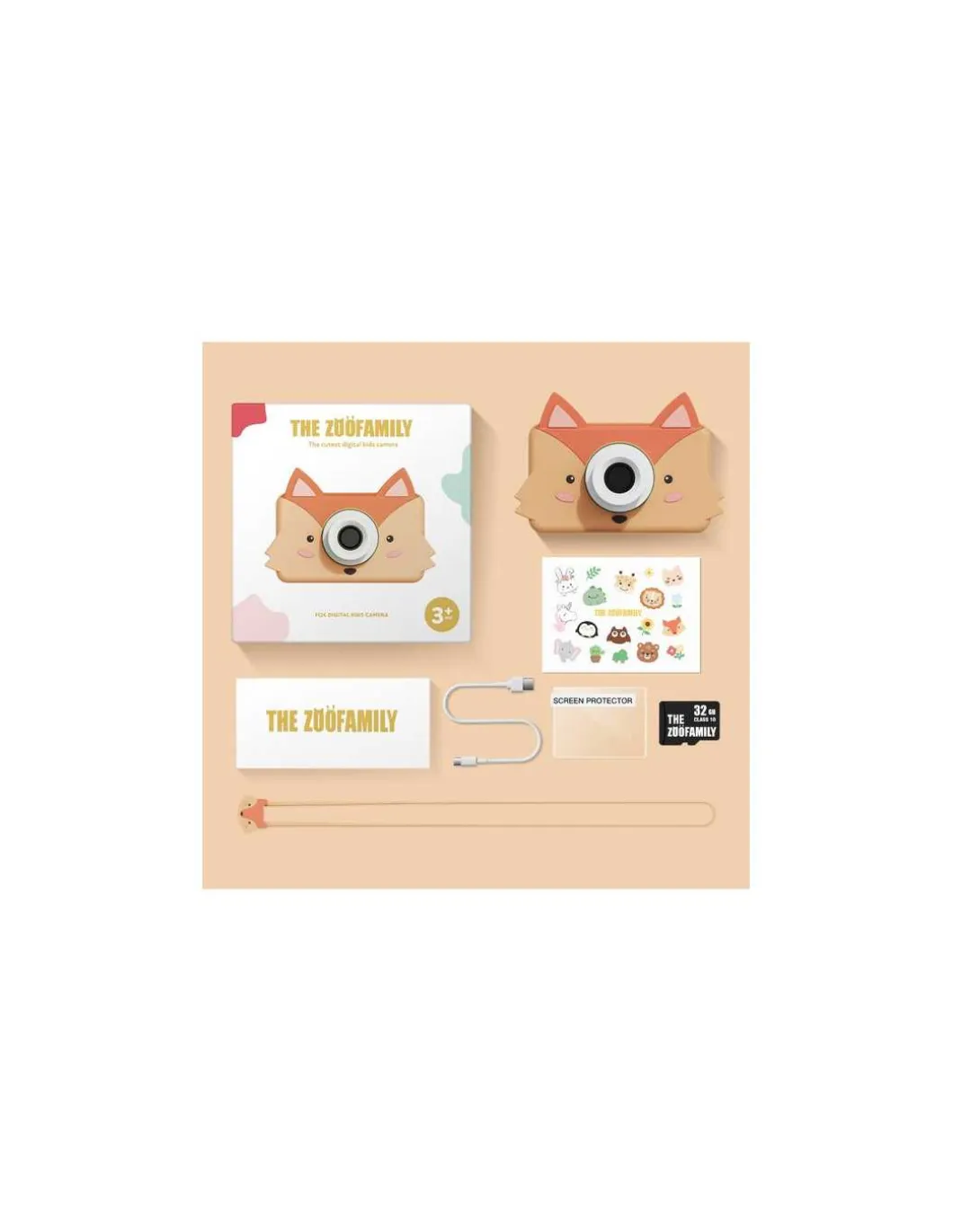 Appareil photo Renard - The Zoofamily