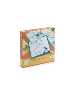 Apprendre à dessiner Step by step Lama & Co - Djeco