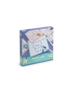 Apprendre à dessiner Step by step Babies & Co - Djeco