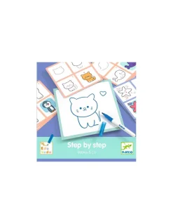 Apprendre à dessiner Step by step Babies & Co - Djeco
