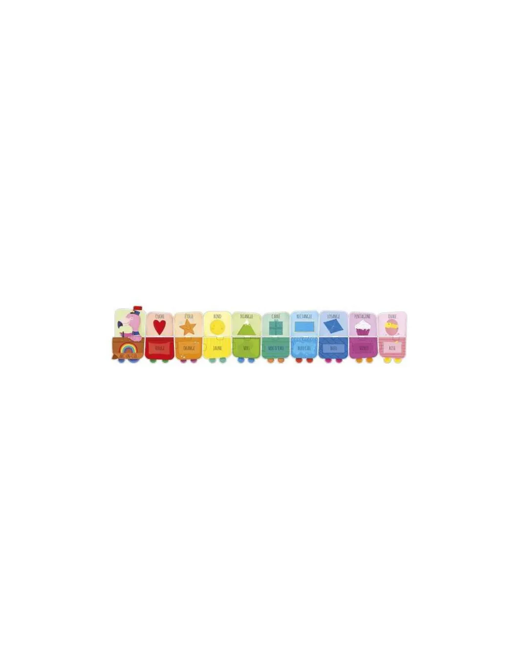 Apprends tes premières formes et couleurs - Sassi