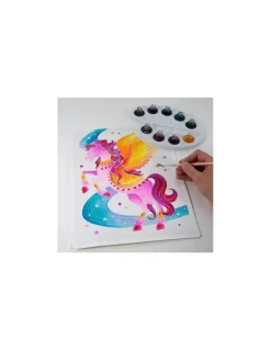 Aquarellum licornes et pégases - Sentosphère