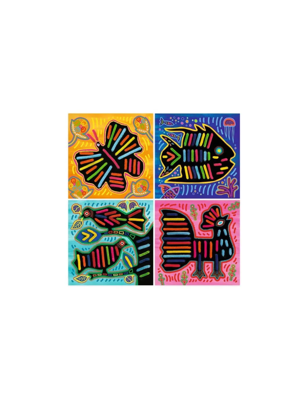 Art Kuna et fils chenilles Tout doux - Djeco