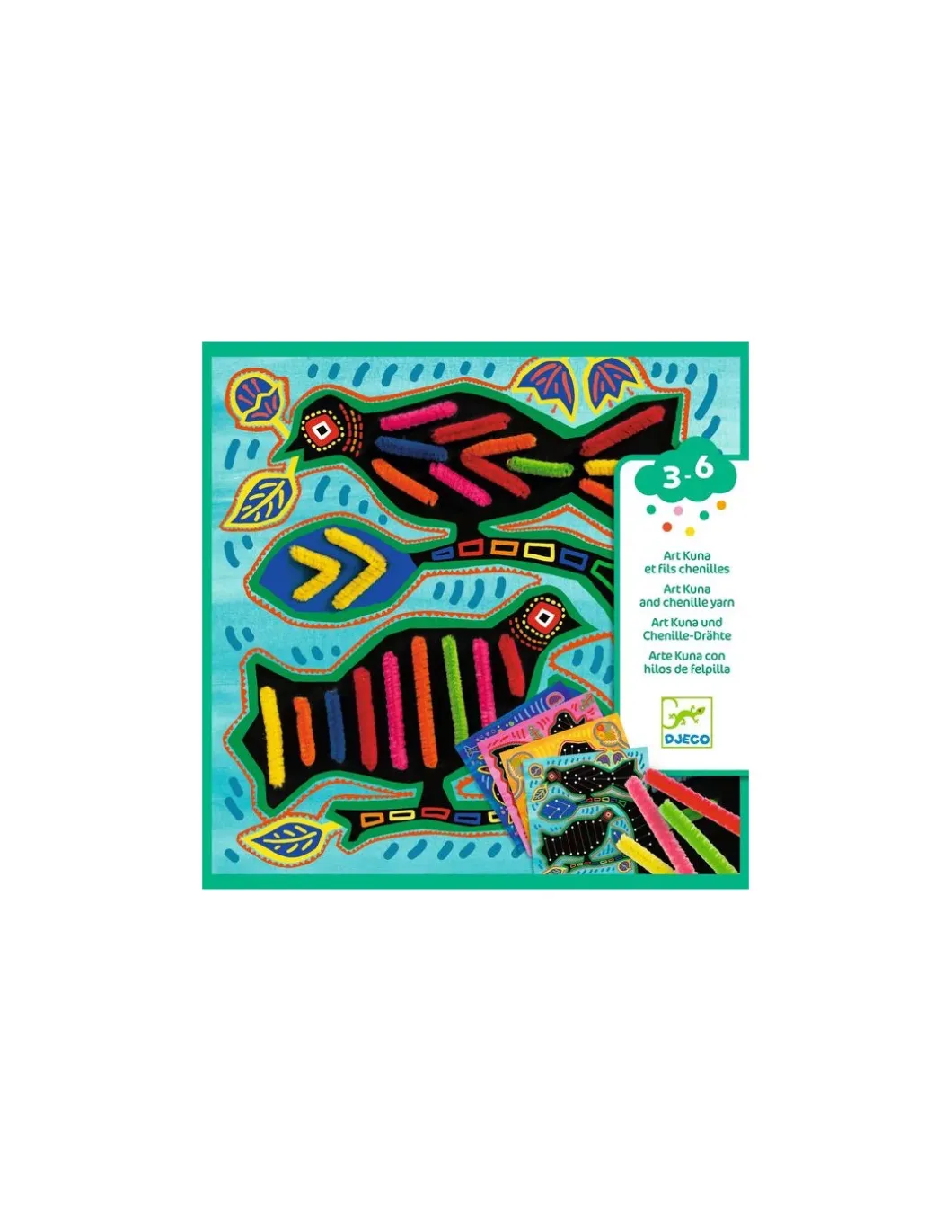 Art Kuna et fils chenilles Tout doux - Djeco