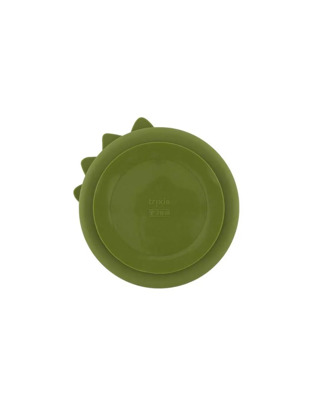 Assiette à compartiments avec ventouse Dinosaure - Trixie