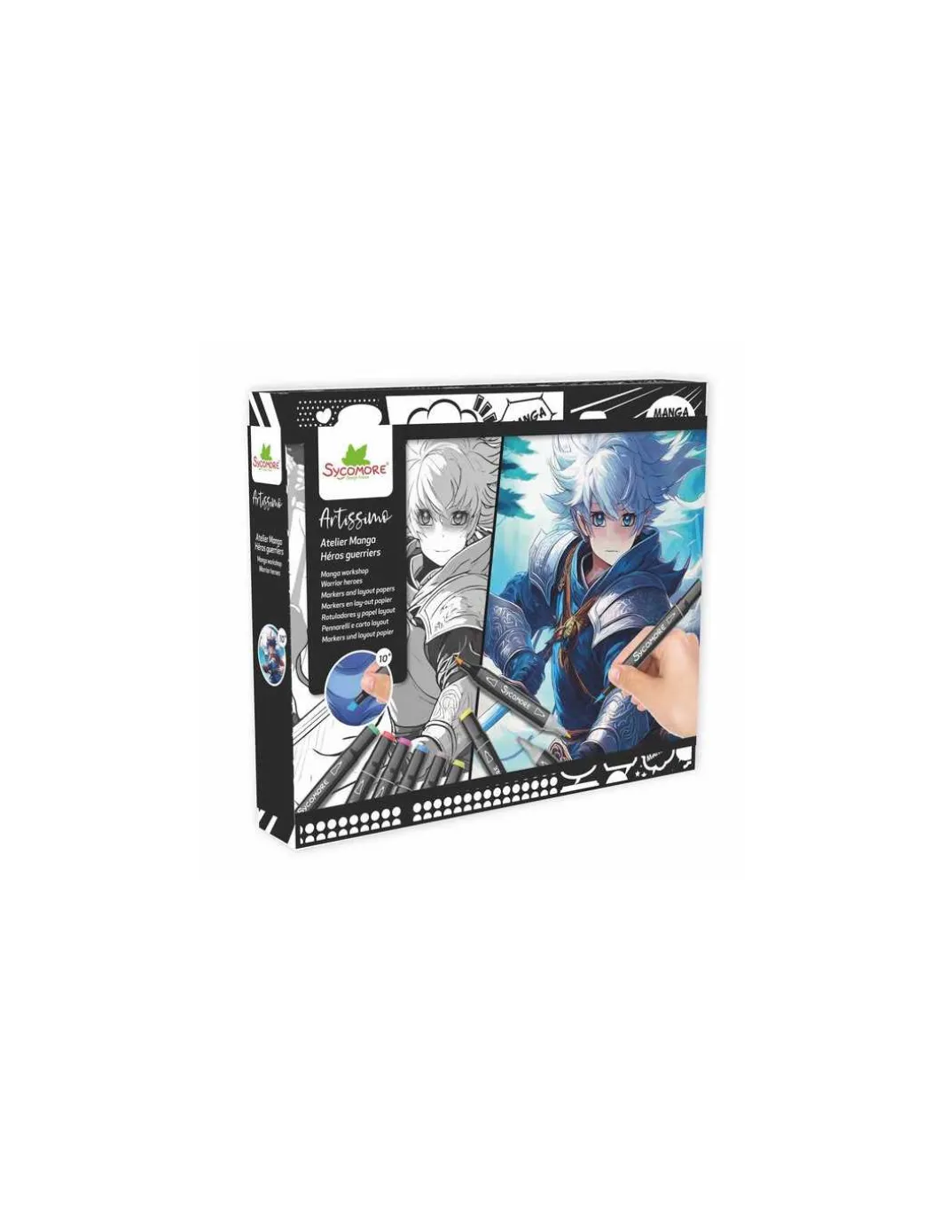 Atelier créatif Manga Héros guerriers - Sycomore