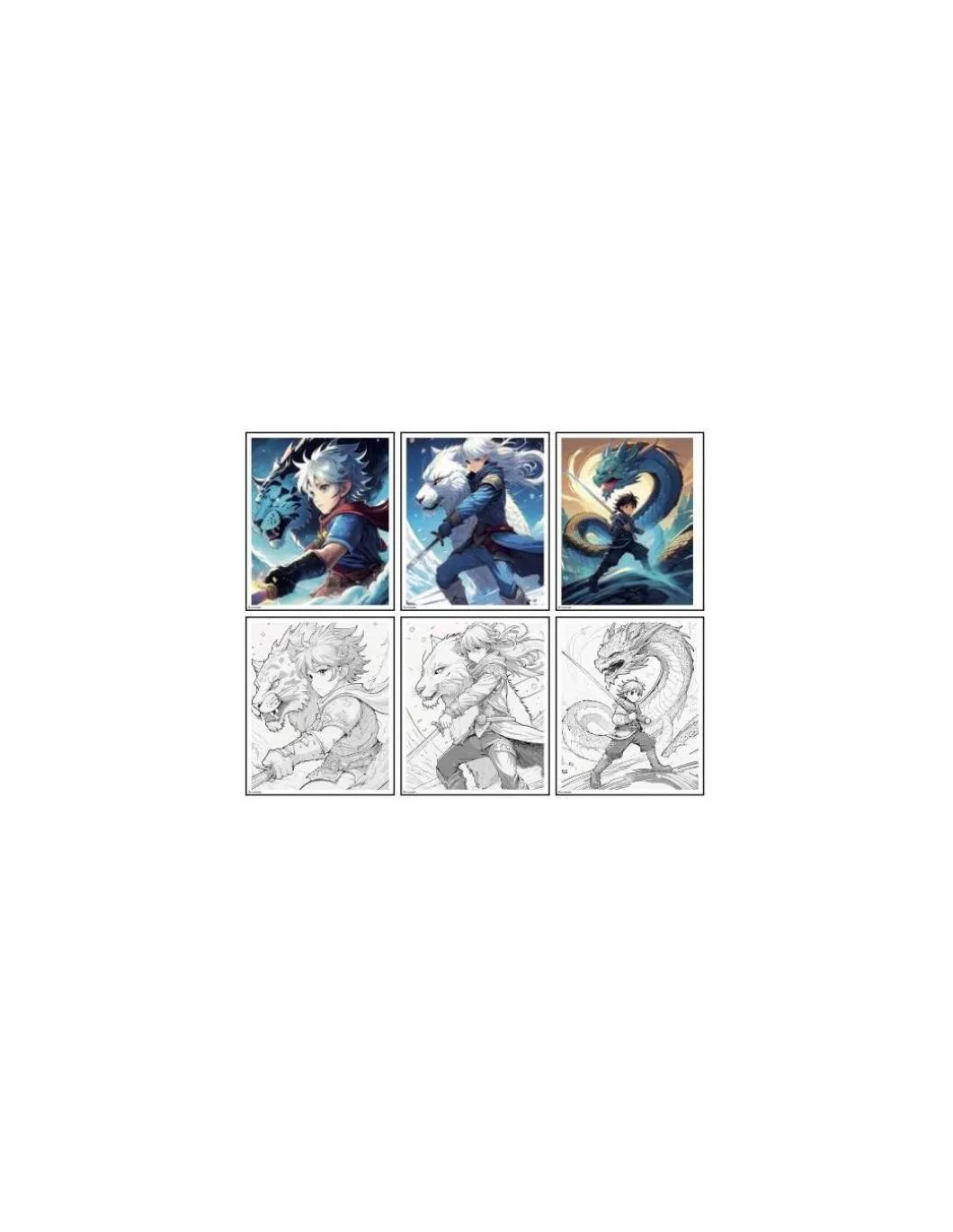 Atelier créatif Manga Héros guerriers - Sycomore