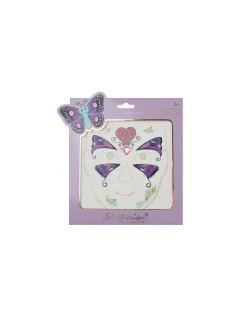Autocollants pour le visage fée papillon - Great Pretenders