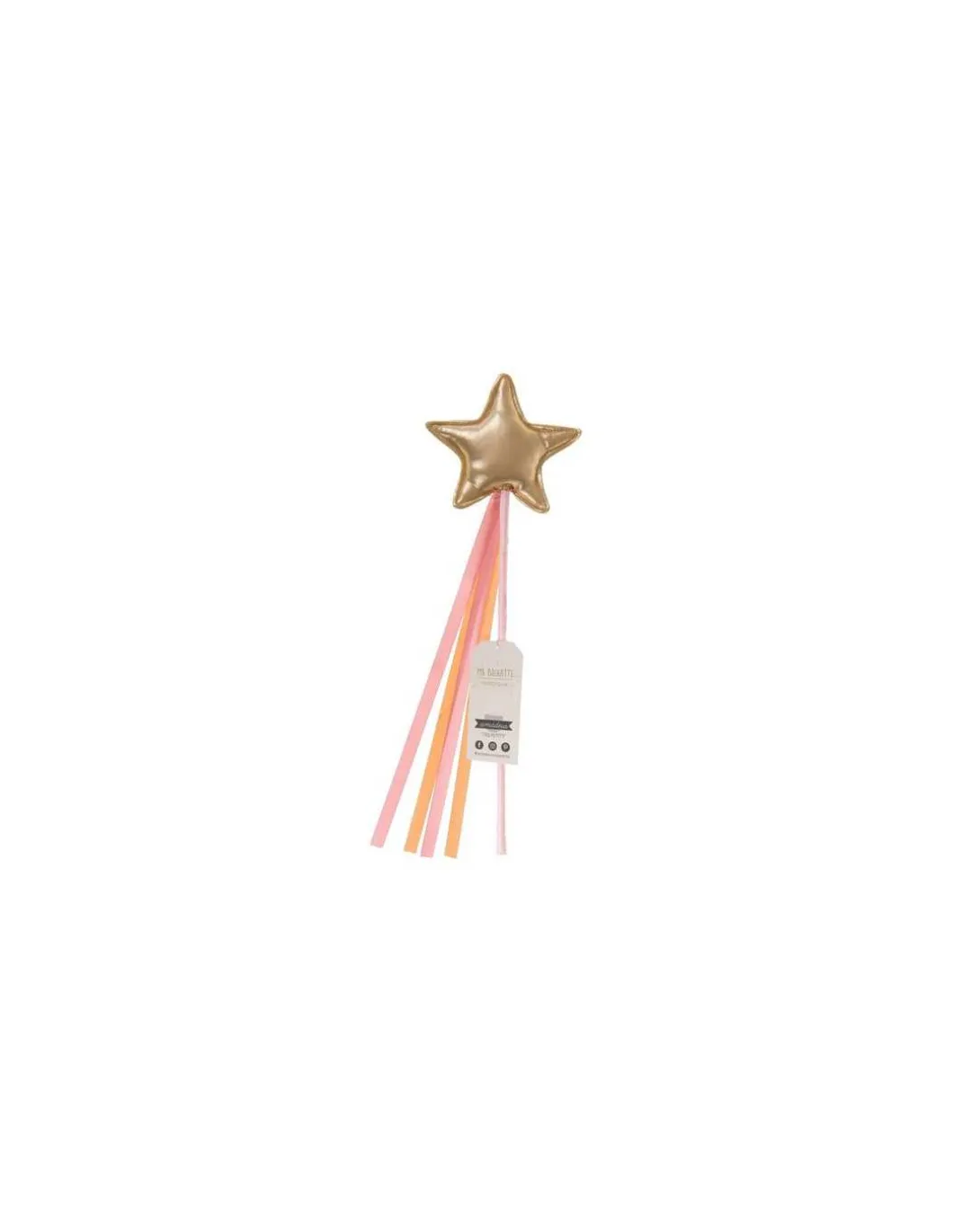 Baguette magique rose et or - Amadeus Les Petits