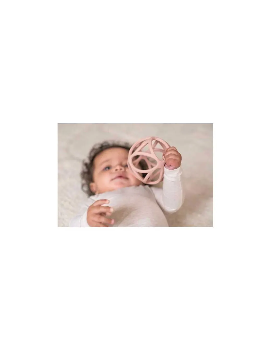 Balle sensorielle rose - Little Dutch