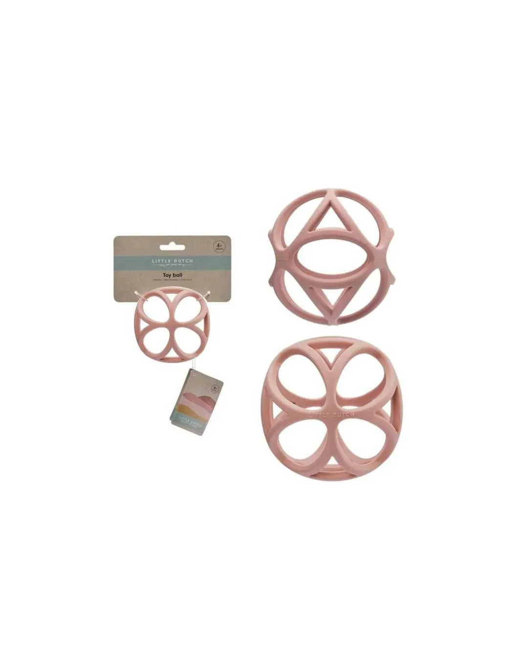 Balle sensorielle rose - Little Dutch