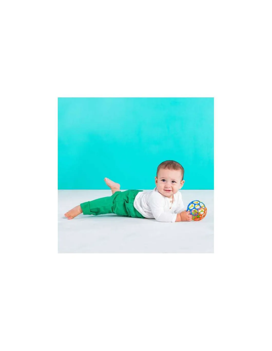 Balle souple multicolore - Oball