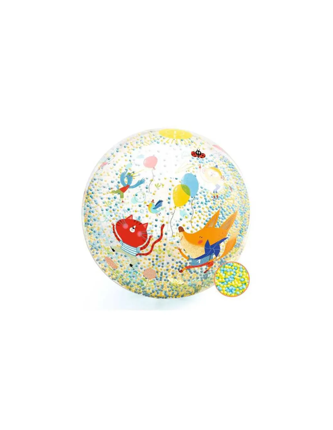 Ballon gonflable Bubbles ball - Djeco
