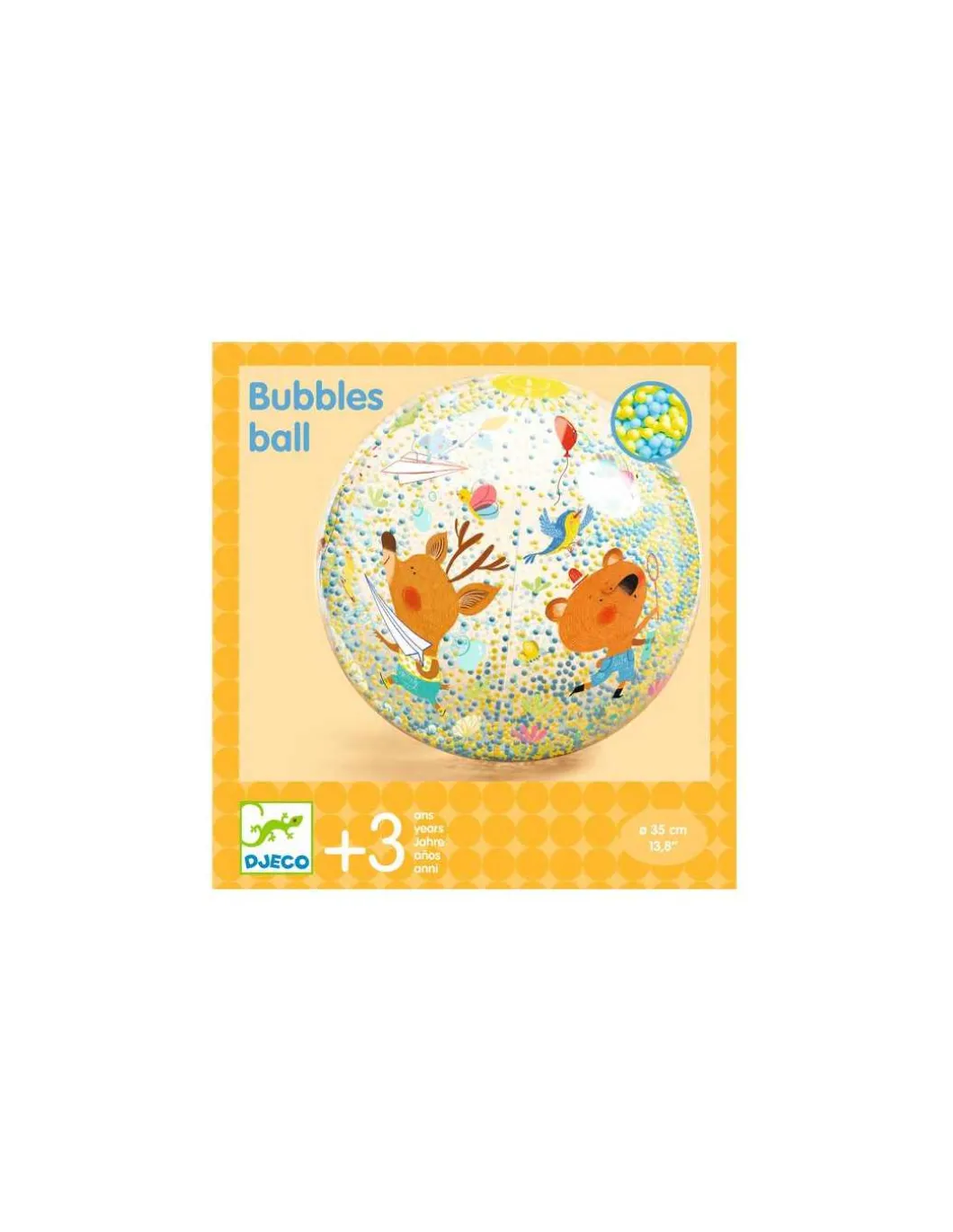 Ballon gonflable Bubbles ball - Djeco