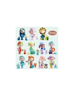 Barbouille et Gribs figurines Tinyly - Djeco
