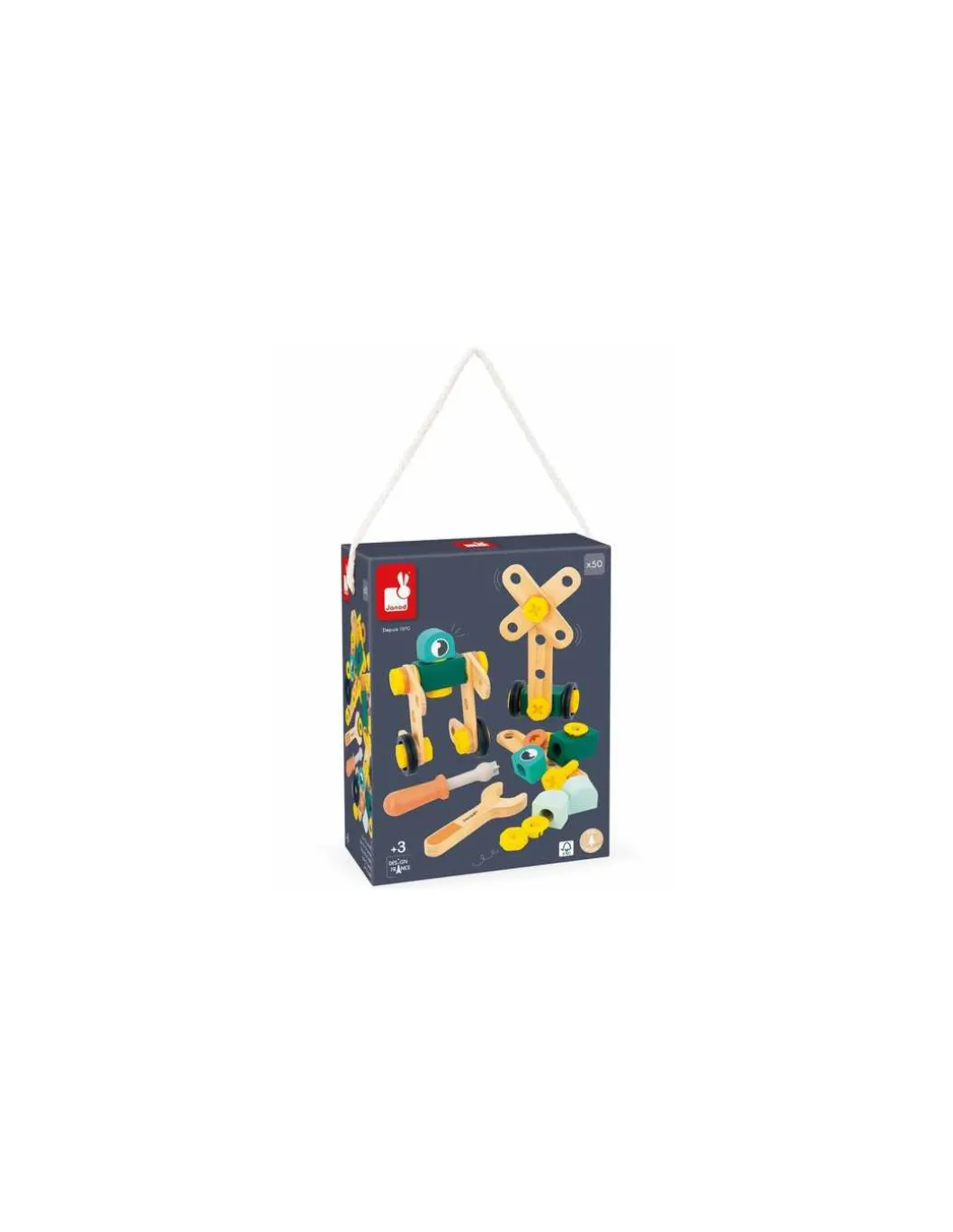 Baril 50 pièces Brico'Kids - Janod