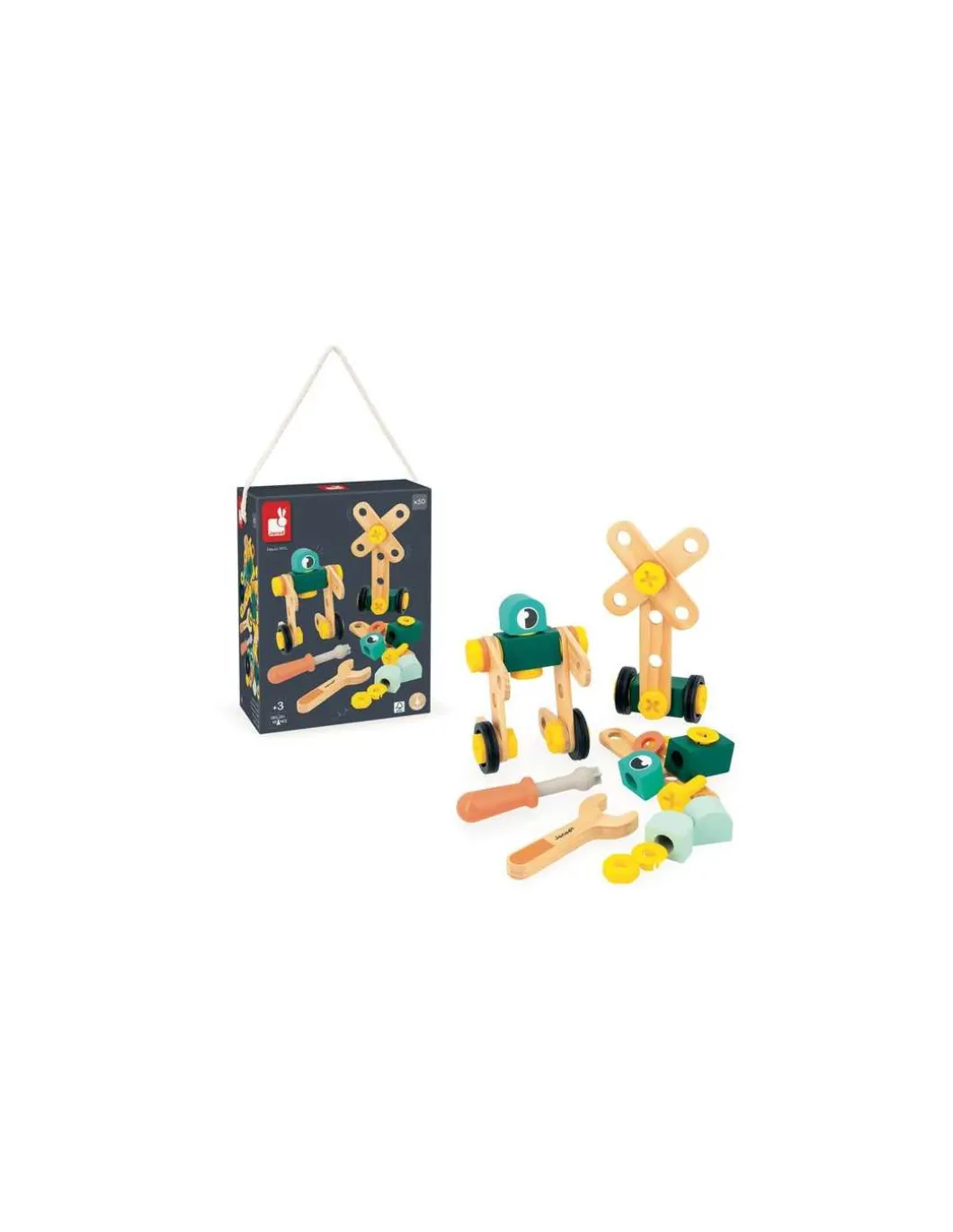Baril 50 pièces Brico'Kids - Janod