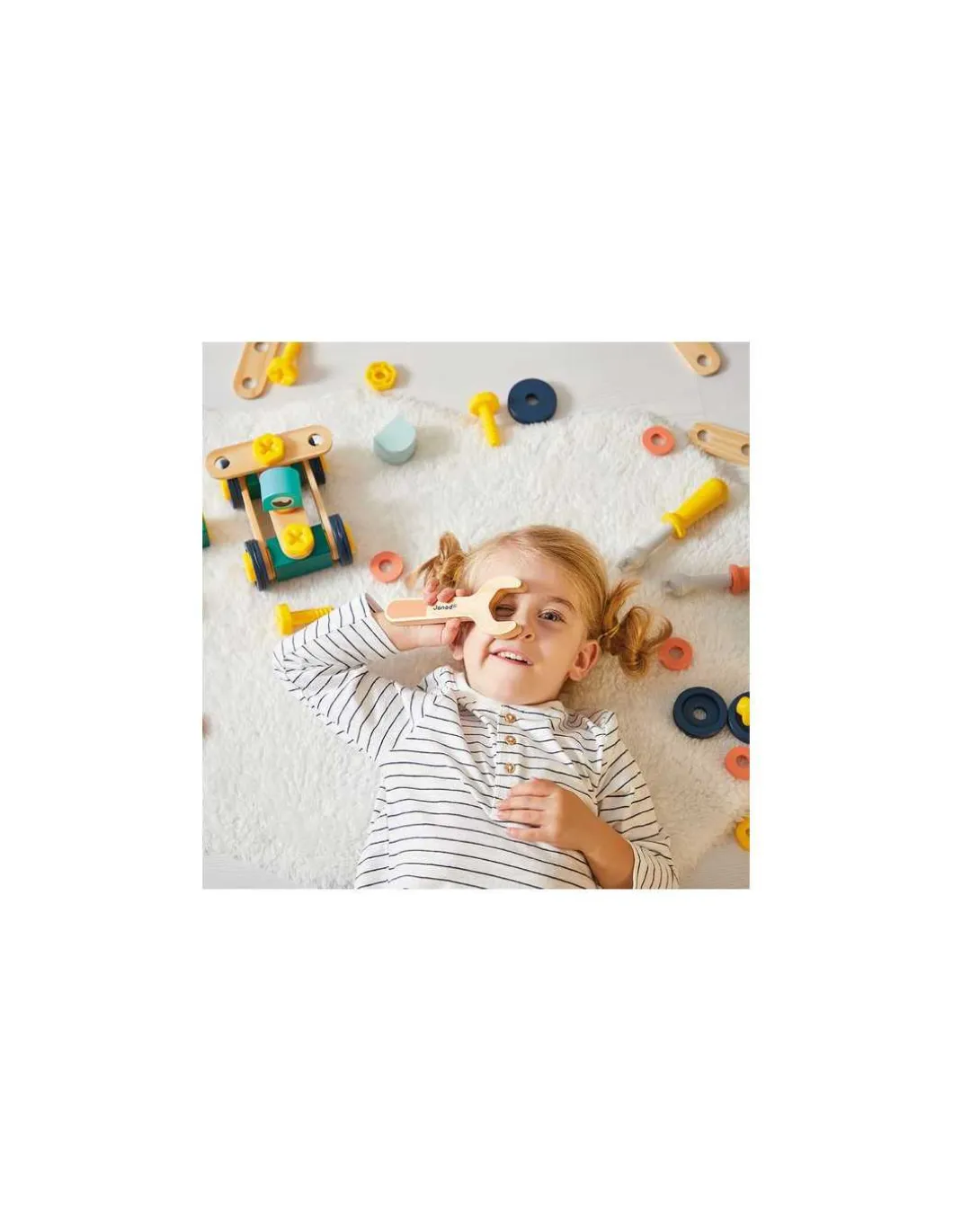 Baril 100 pièces Brico'Kids - Janod