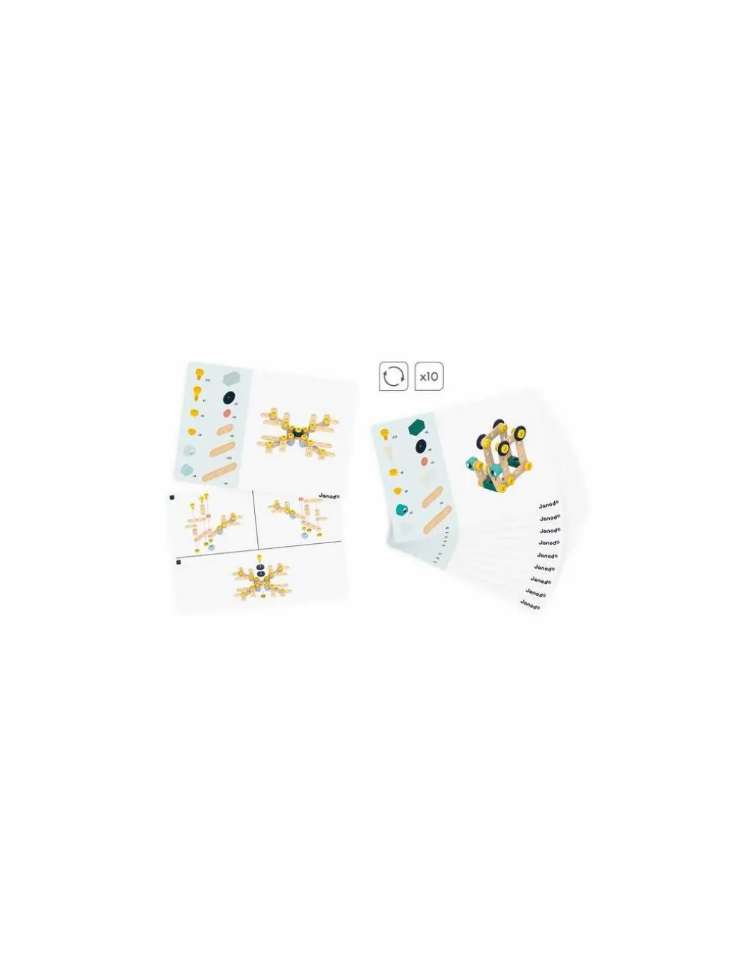 Baril 100 pièces Brico'Kids - Janod