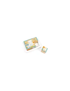 Barquette 6 cubes pure - Janod
