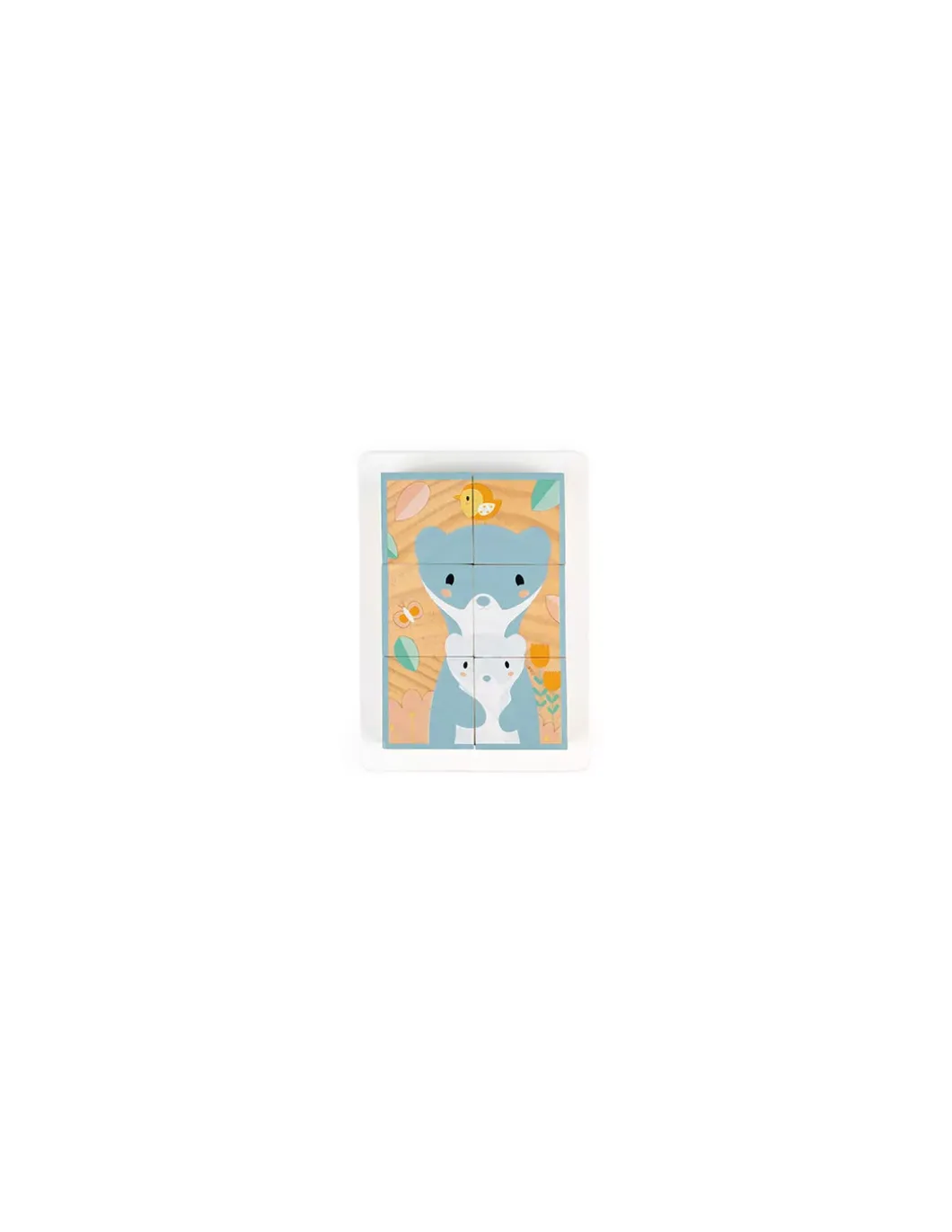 Barquette 6 cubes pure - Janod