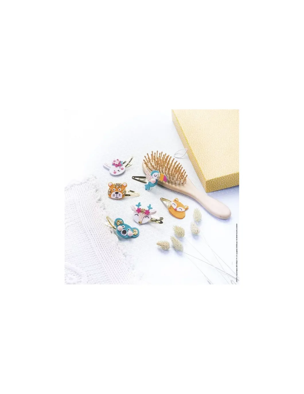 Barrettes animaux pailletés à créer - Les ateliers bijoux - Janod