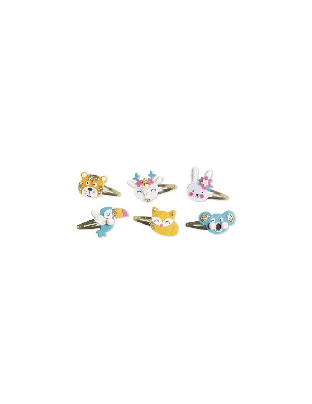 Barrettes animaux pailletés à créer - Les ateliers bijoux - Janod
