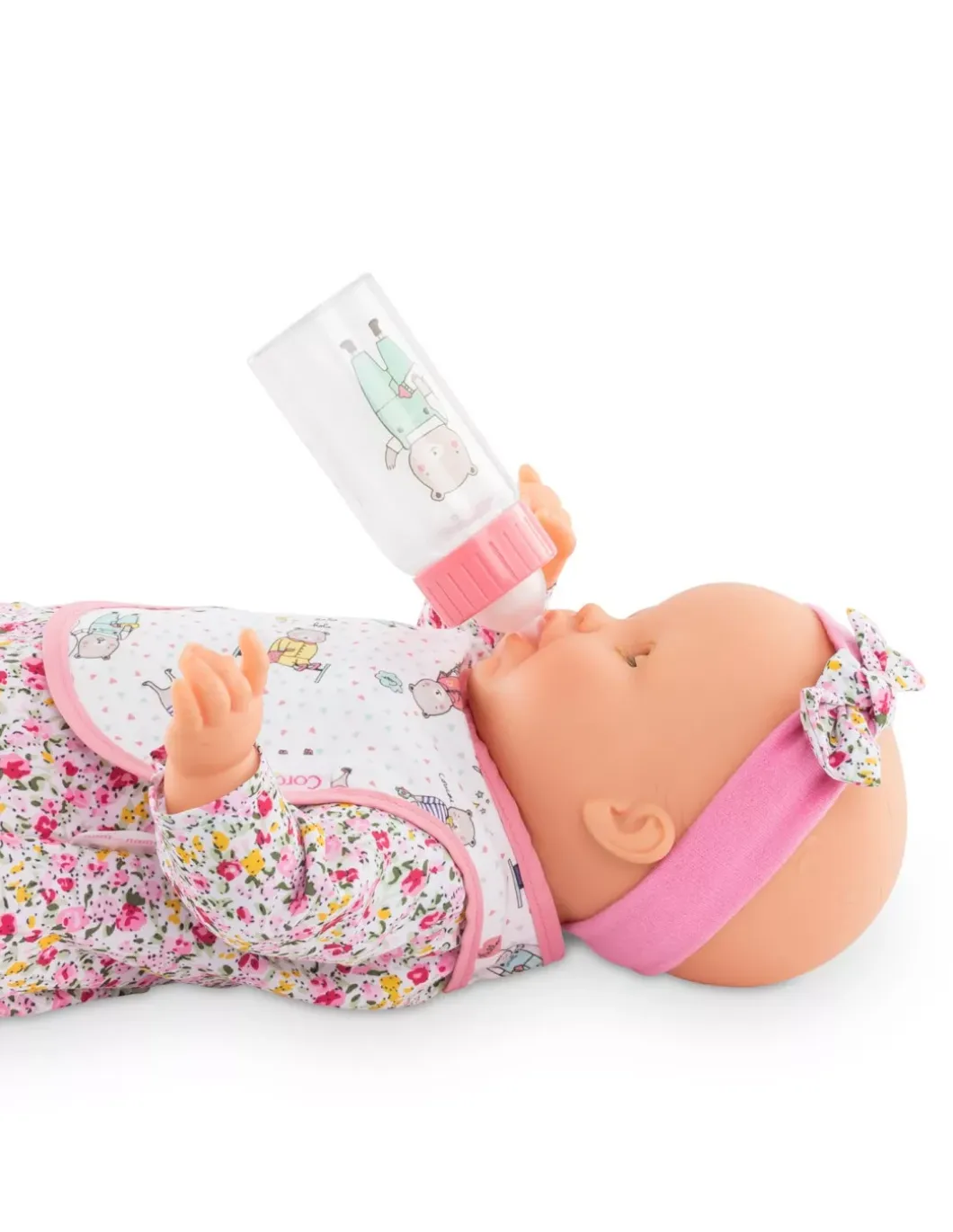 Bavoir et biberon magique - Corolle