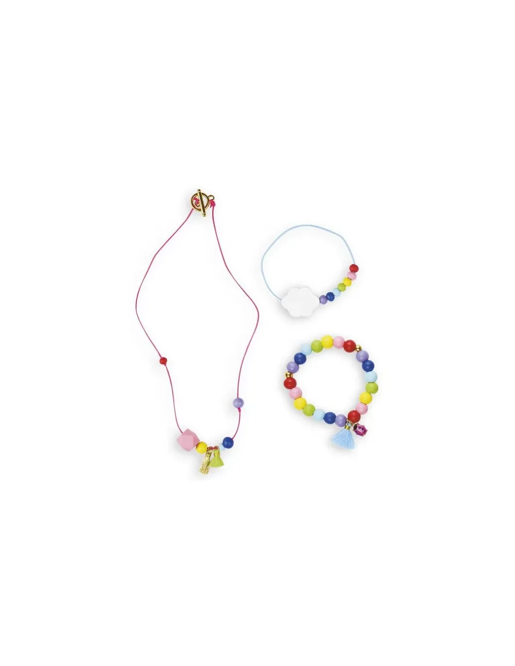 Bijoux arc-en-ciel à créer - Les ateliers bijoux - Janod