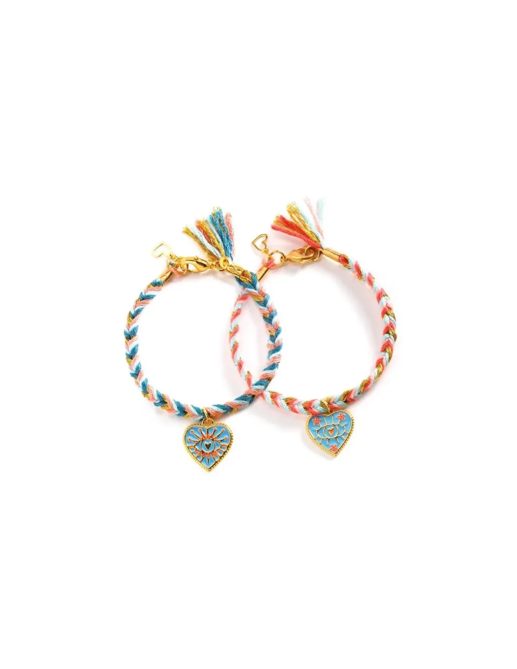 Bijoux duo bracelets Amitiés et Cœurs - Djeco