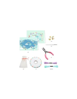 Bijoux duo bracelets Kumihimo Arc-en-ciel You & Me - Djeco