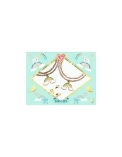 Bijoux duo bracelets Kumihimo Arc-en-ciel You & Me - Djeco