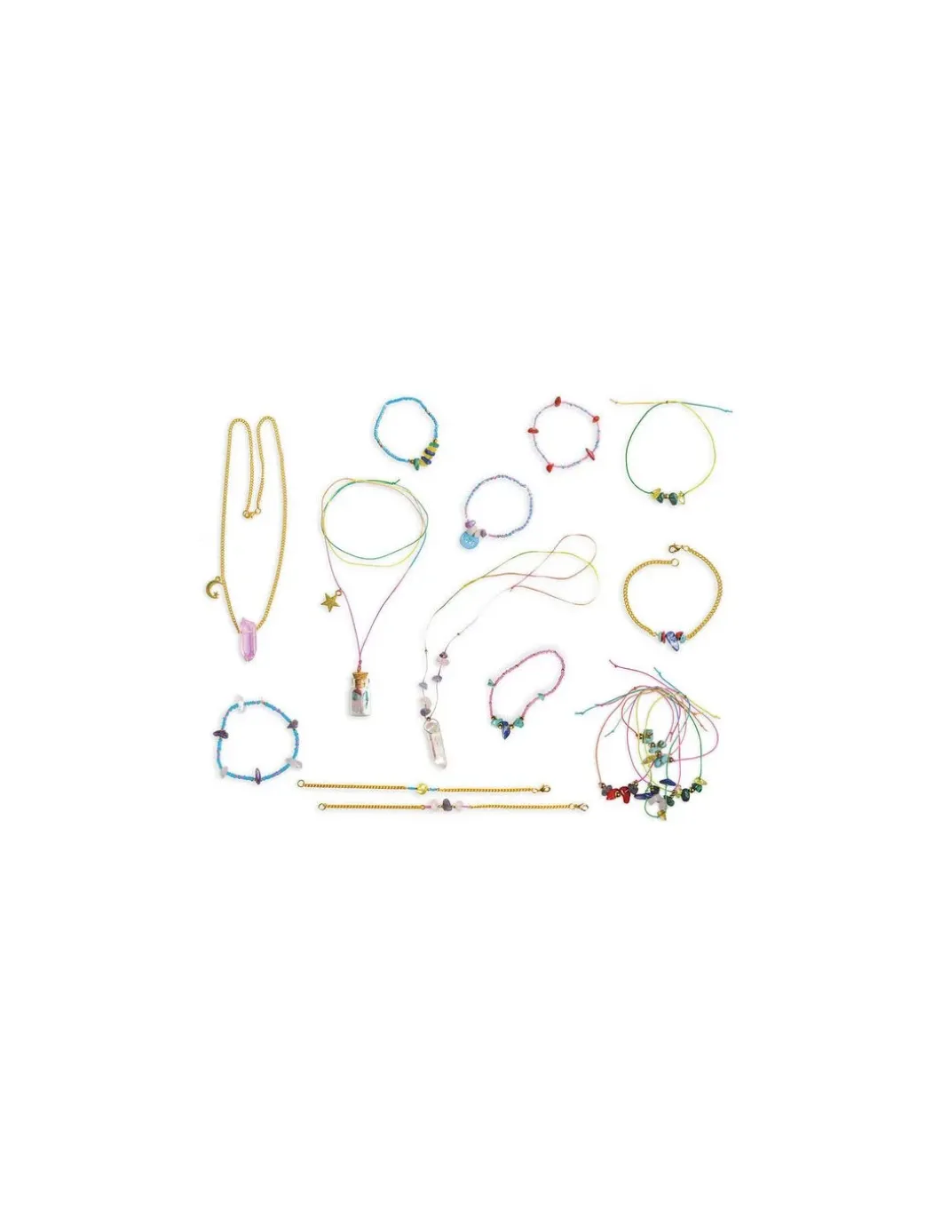 Bijoux pierres porte-bonheur à créer - Janod