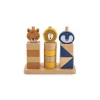 Blocs Animaux à empiler en bois - Trixie