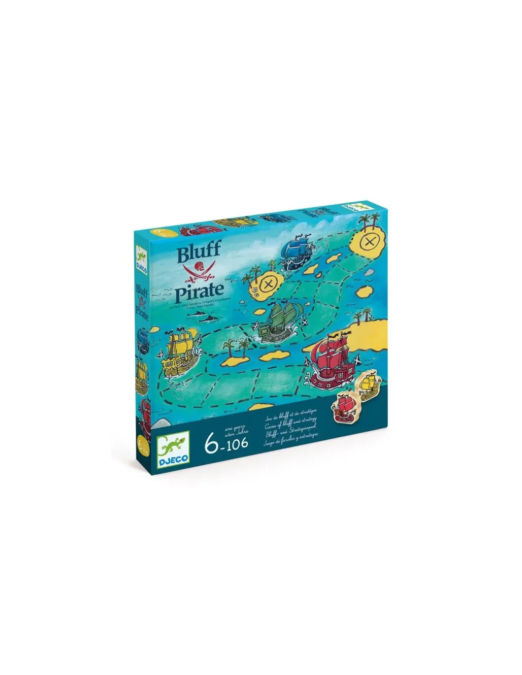 Bluff pirate - jeu Djeco