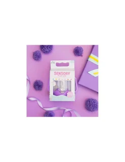 Bocal de jeu sensoriel violet - Glo Pals