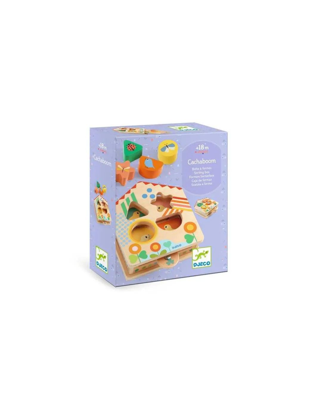 Boite à formes Cachaboom - Djeco