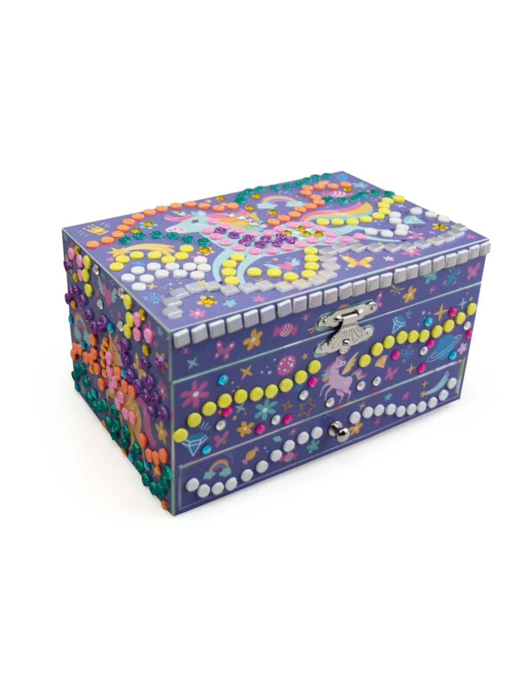 Boite à musique 3D mosaïques - Sycomore