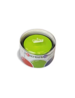 Boite de 3 encreurs géants ronds vert rouge violet - CréaLign'