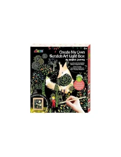 Boite lumineuse à gratter Voyage Magique - Graine Créative
