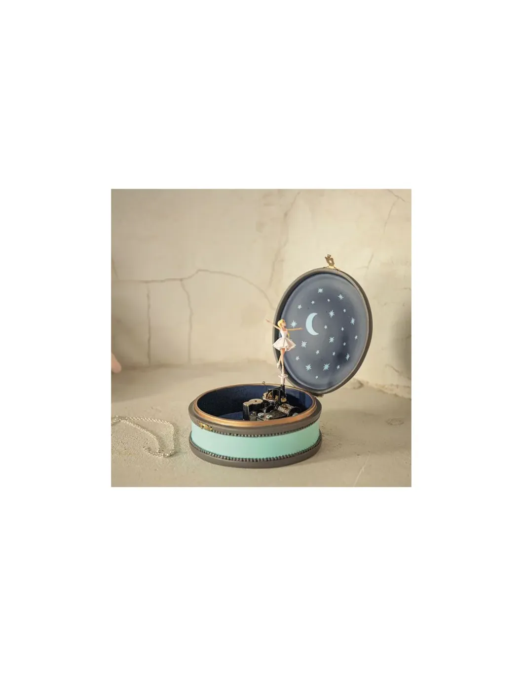 Boîte à bijoux ronde Ballerina - Trousselier