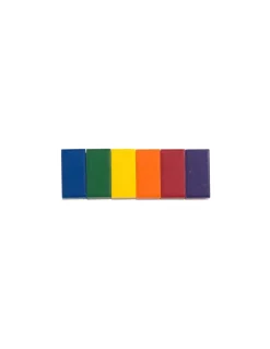Boîte de 6 pierres de cire multicolores - Moulin Roty