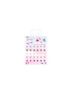 Boucles d'oreilles autocollantes princesse - Souza