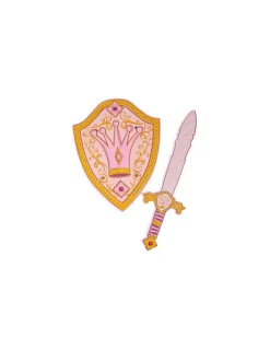 Bouclier de princesse rose en mousse - Great Pretenders