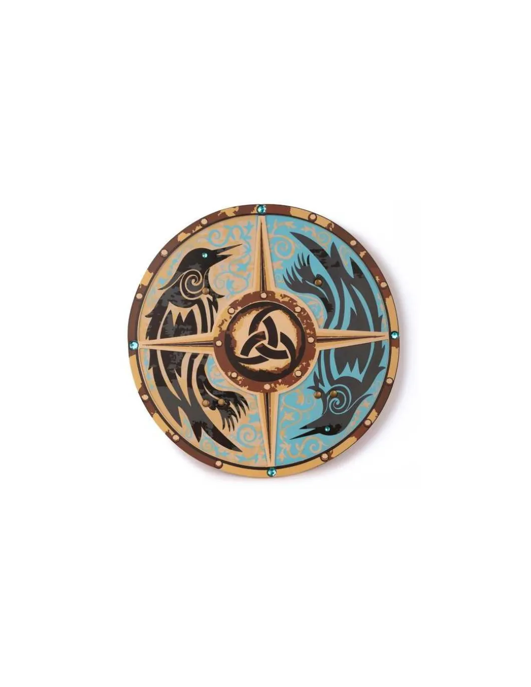 Bouclier de Viking en mousse - Great Pretenders
