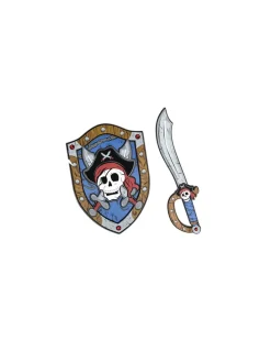 Bouclier pirate Captaine Skully en mousse - Great Pretenders