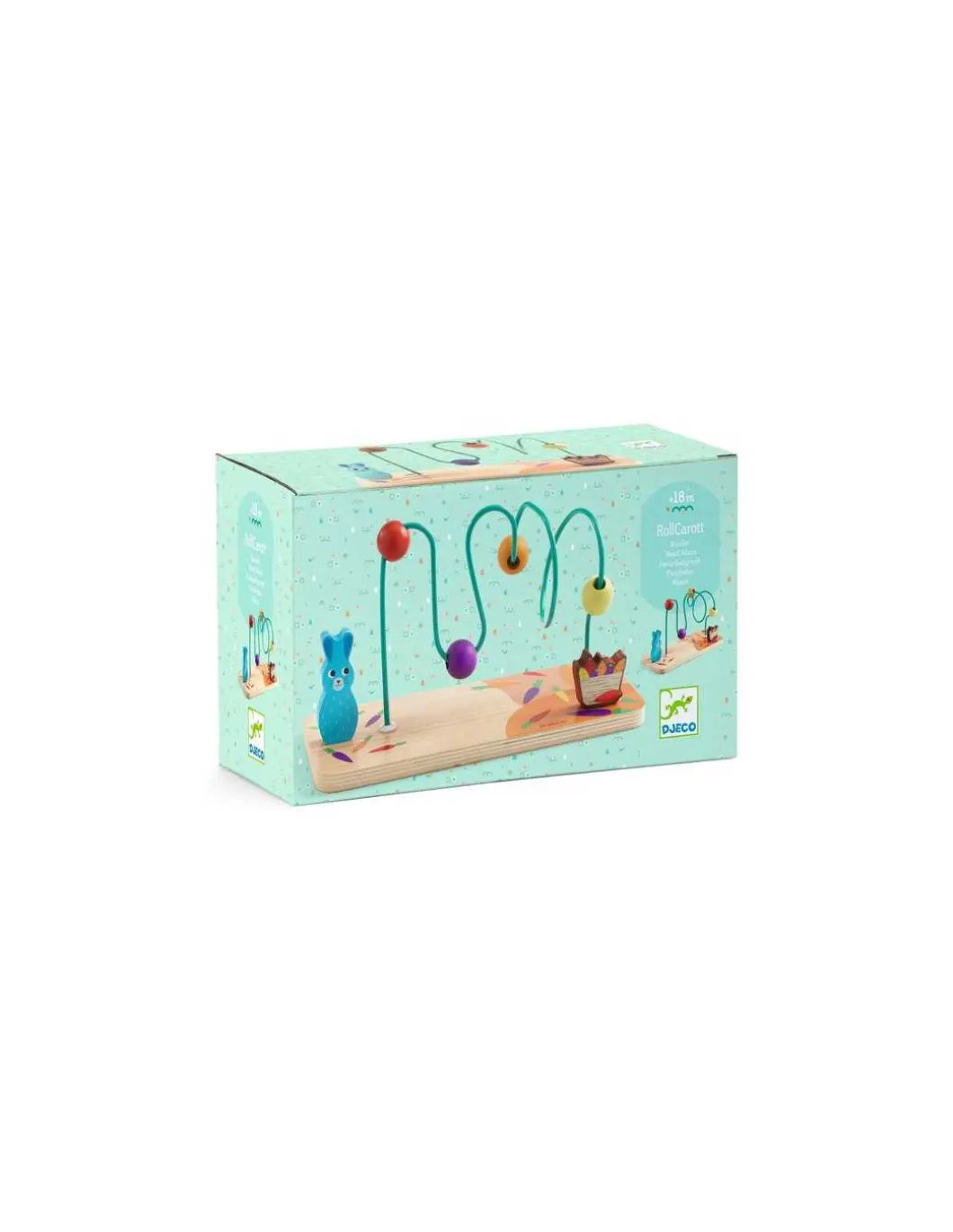 Boulier en bois RollCarott - Djeco
