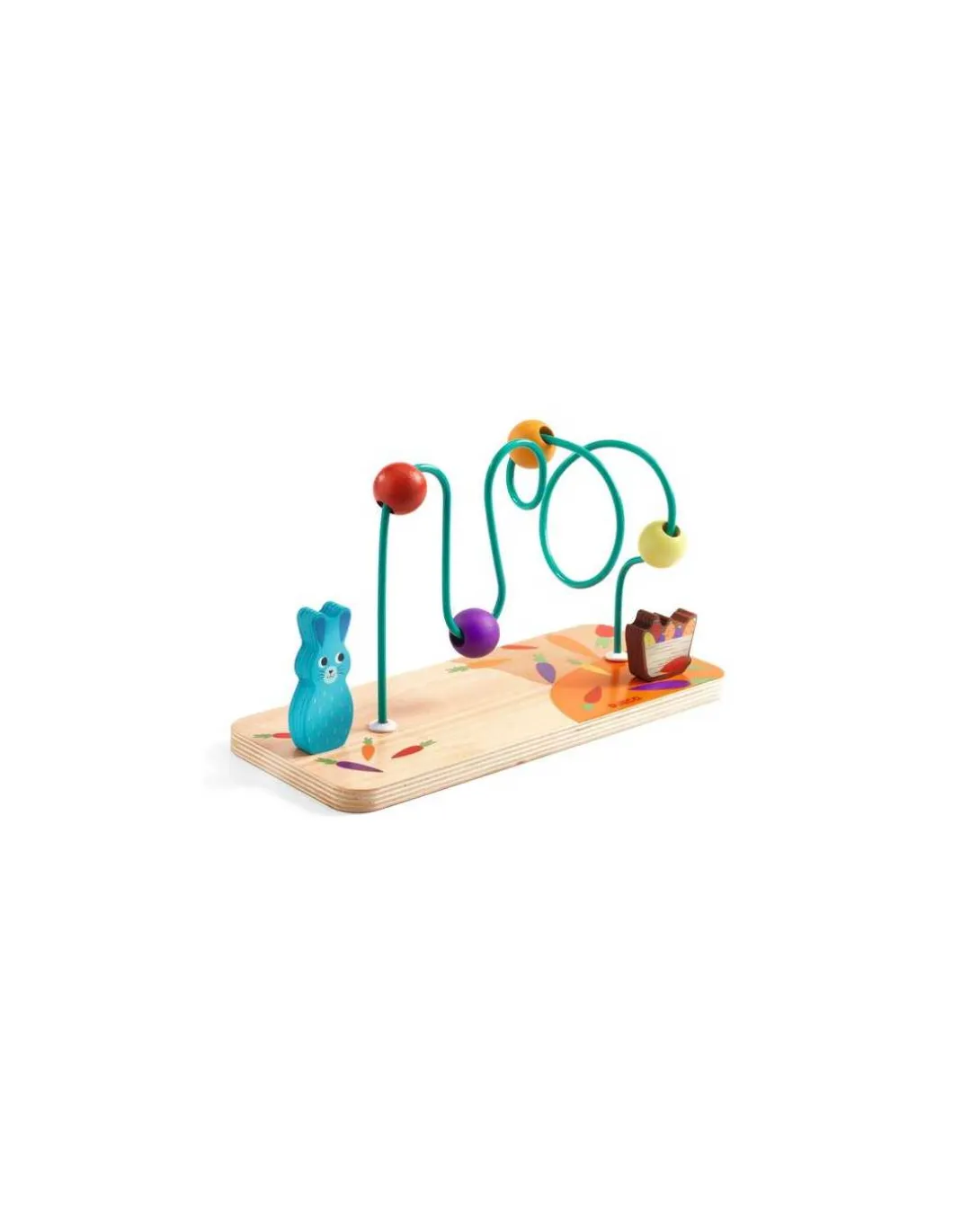 Boulier en bois RollCarott - Djeco