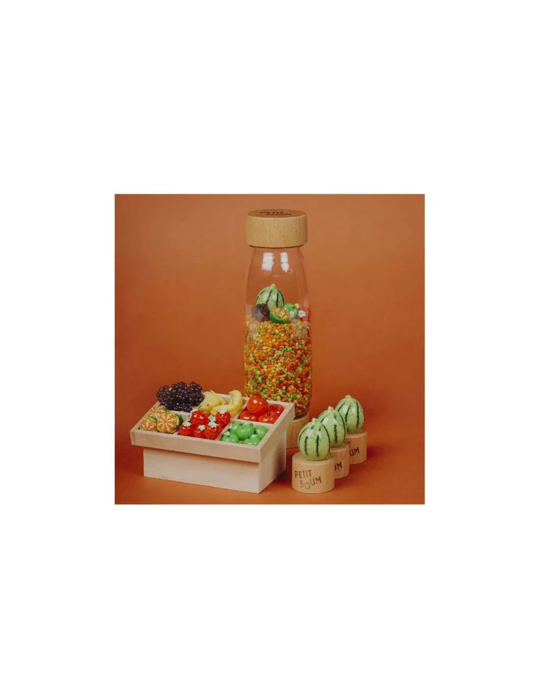 Bouteille sensorielle fruits - Petit Boum